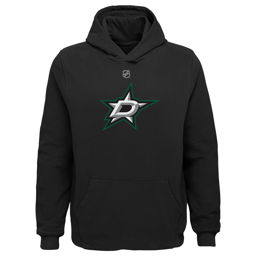 Youth Dallas Stars Outerstuff Black Primary Logo Pullover Hoodie